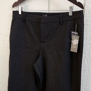 VINCE CAMUTO Style 9199348 Dark Heather Grey Thick Viscose± Warm Pant Size 14